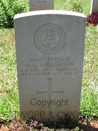 Dar Es Salaam War Cemetery - Shepperson, Robert Godlonton